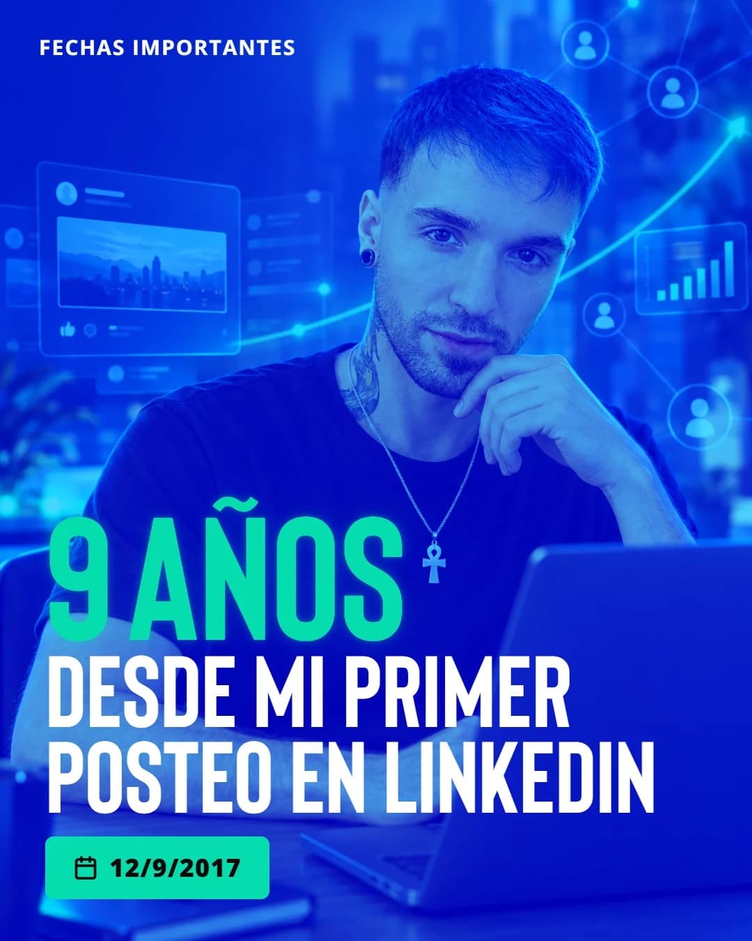 Publicación de Instagram de Javier Calzolari